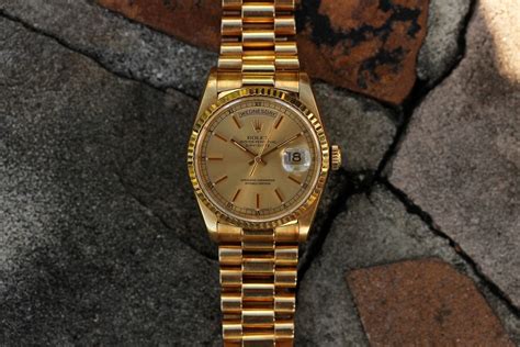 Rolex Day Date Gold 1990 